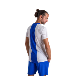 Мужское теннисное поло BB by Belen Berbel Marx T-Shirt Men - Blue, White