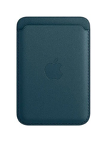 Визитница-картхолдер iPhone Leather Wallet (натуральная кожа) MagSafe с цветной анимацией