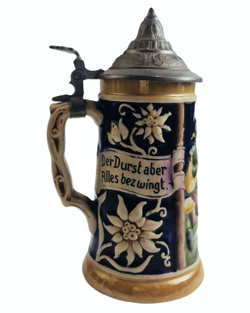 Кружка пивная "Der Liebenicht Fedes gelingt" Германия