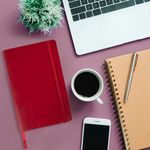 Ежедневник недатированный А5 138х213 мм BRAUBERG "Metropolis Ultra", под кожу, 160 л., красный, 113287