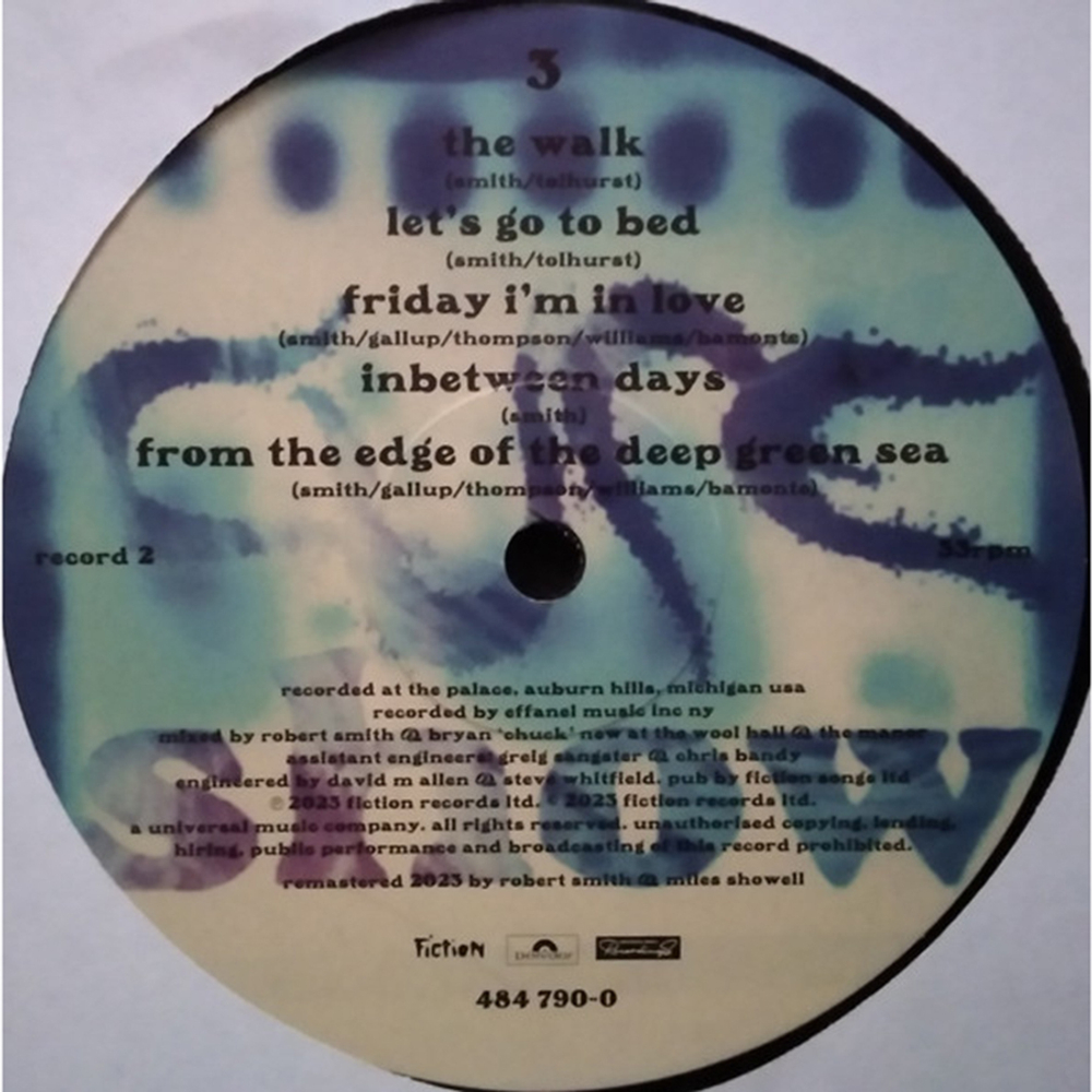 The Cure / Show (30th Anniversary Edition)(2LP)