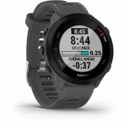 Смарт-часы Garmin Forerunner 55 42мм 1.04" LCD корп.серый рем.серый разм.брасл.:127-220мм (010-02562-13)