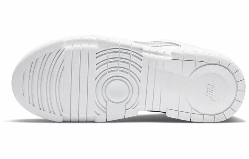 Кроссовки Nike Dunk Low Disrupt "White Silver" (Женская размерная сетка)