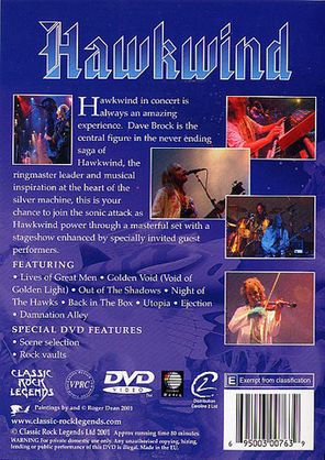 Hawkwind / Classic Rock Legends (DVD)