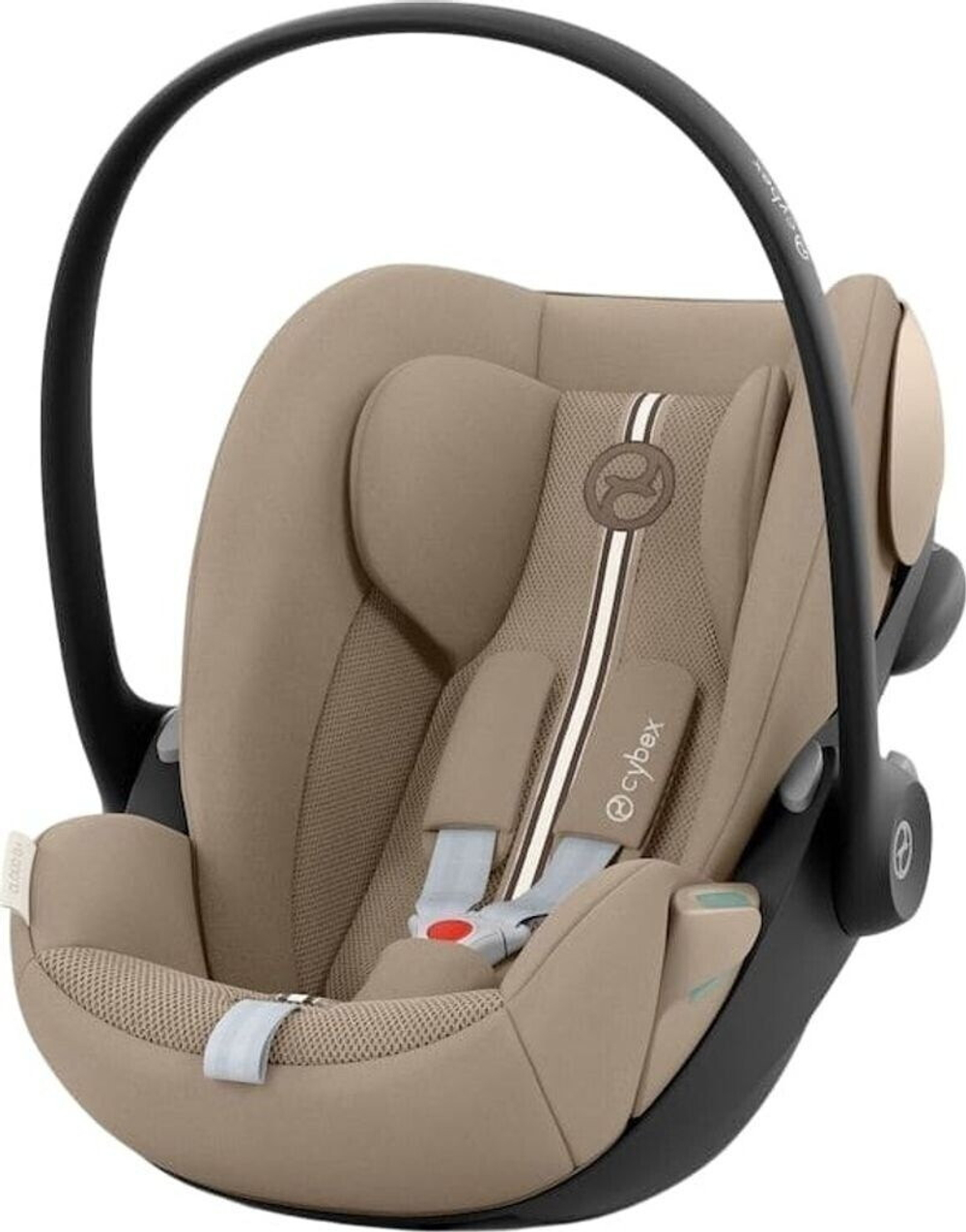Коляска Cybex Talos S Lux SLV complete Cloud G Almond Beige Plus Base G 4 в 1 Stone Grey с дождевиками