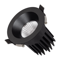 Светильник MS-ATOLL-BUILT-R86-10W Warm3000 (BK, 36 deg, 230V) (Arlight, IP54 Металл, 5 лет) 044612