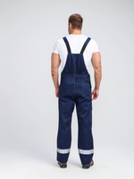 Костюм ProfLineBase-2 (тк.Твил,210) п/к, т.синий/черный/васильковый