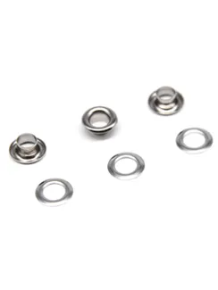 Люверсы 5 мм, серебро