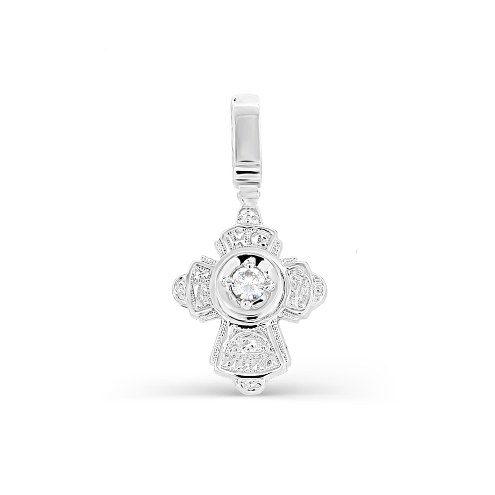 Крест из серебра 925 пробы