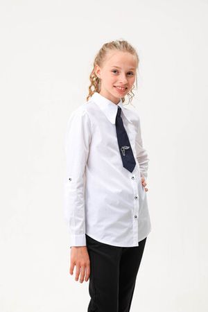 Блуза с длинным рукавом для девочки DELORAS C63048