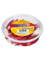 Виброхвост несъедобный Helios Guru 5,0"/12,7 см White RT 15шт. (HS-31/1-003-N-15)