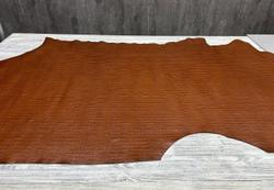 Real Crocco Cognac (1,4-1,6 мм), цв. Коричневый, натуральная кожа
