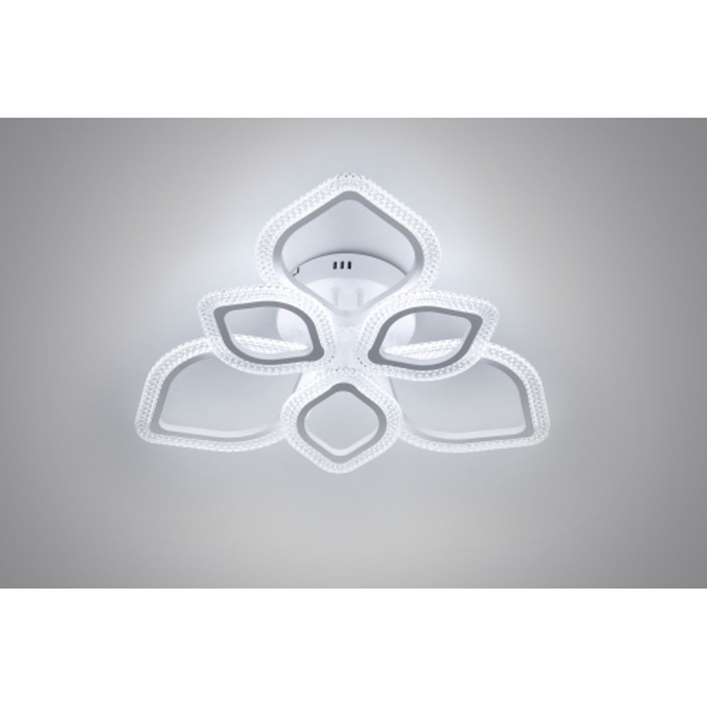 Светильник потолочный светодиодный Rivoli Megan 6110-107 106 Вт LED 2800К - 6200К модерн с пультом | Rivoli