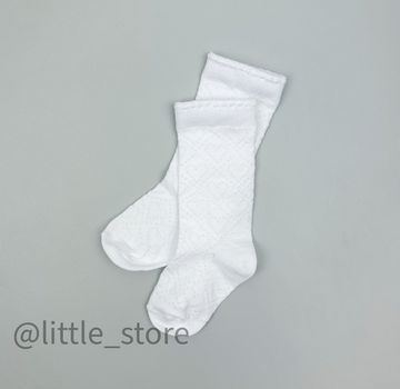 Гольфы хлопковые, Белые