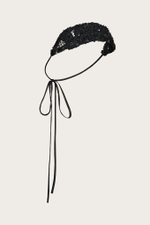 ПОВЯЗКА НА ГОЛОВУ ИЗ РАСШИТОГО КРУЖЕВА