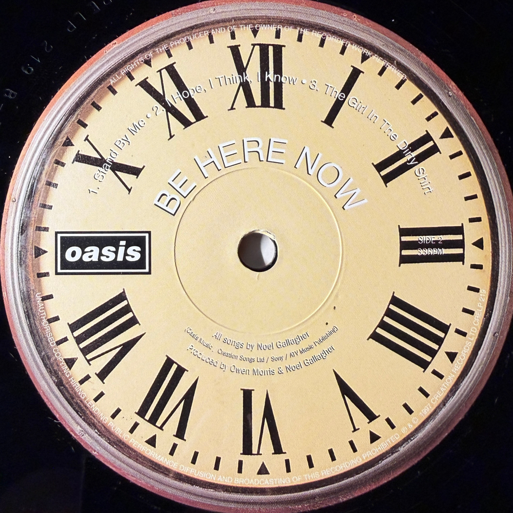 Oasis – Be Here Now 2LP (Англия 1997г.)Т