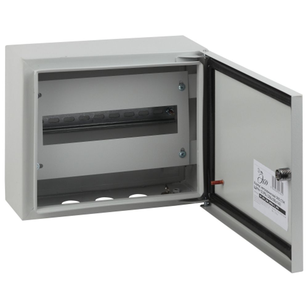 Корпус металлический навесной ЭРА SIMPLE ЩРНг-12 (250х300х120) IP54 У2 серый