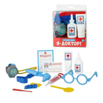 Игровой набор "Я-доктор" 11 предметов, блистер (Лена)