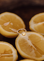 Кольцо «Моно» с цитрином