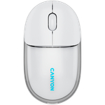CANYON mouse OnClick 24 BT/ Wireless Transparent/White
