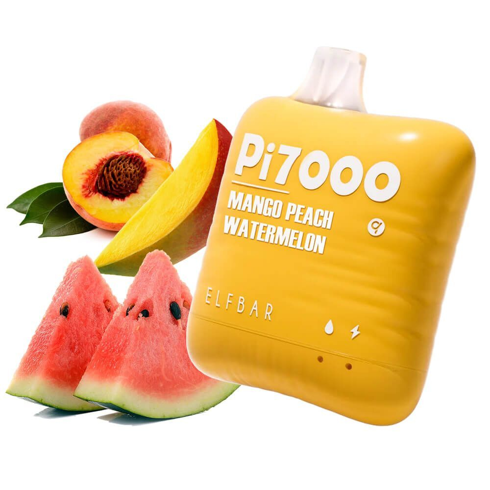 Elf Bar PI7000 - Mango Peach Watermelon (5% nic)