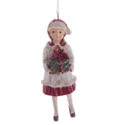 GAEM Изделие декоративное подвесное "Девочка/Мальчик", L6 W4,5 H11,5 см, 6в.