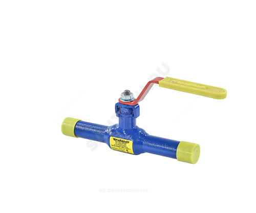 Кран шаровой сталь 11с67п Ду 50 Ру40 п/привар L=300мм Маршал 2ЦП.00.1.040.050/040