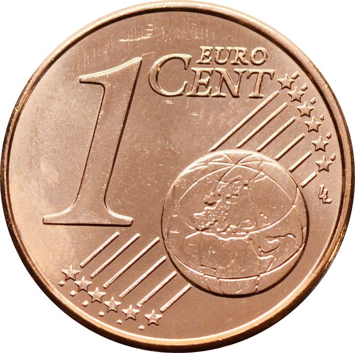 1 евроцент 2016 Кипр (1 euro cent)