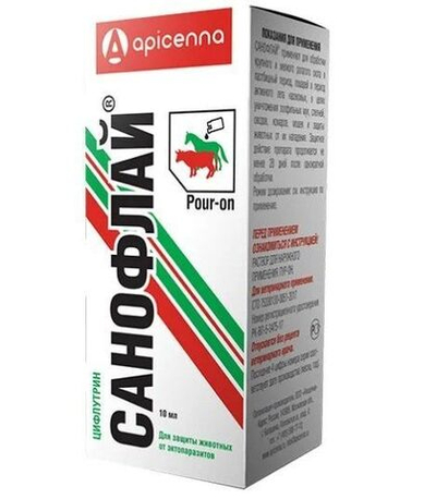 Санофлай, раствор для наружного применения, 10 мл