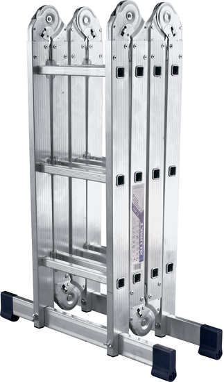 Лестница-трансформер "АЛЮМЕТ" 4х5 алюминиевая (T455)