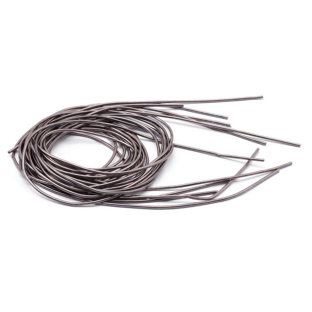 Канитель/трунцал гладкая 1 мм, 5 гр. +/- 0,1 гр, серый