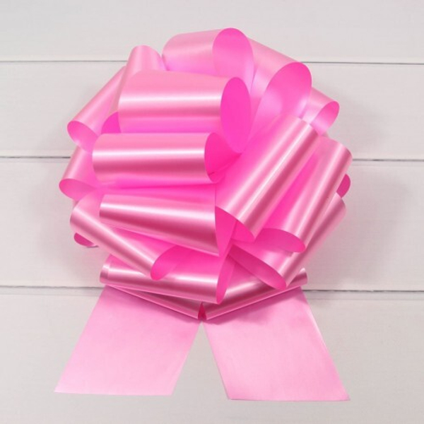 
          Бант Для Упаковки Подарка Большой 10 См (Розовый)