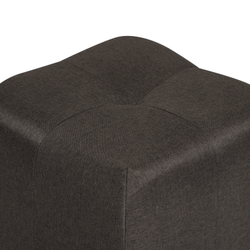 Пуф Николь Графит Рогожка