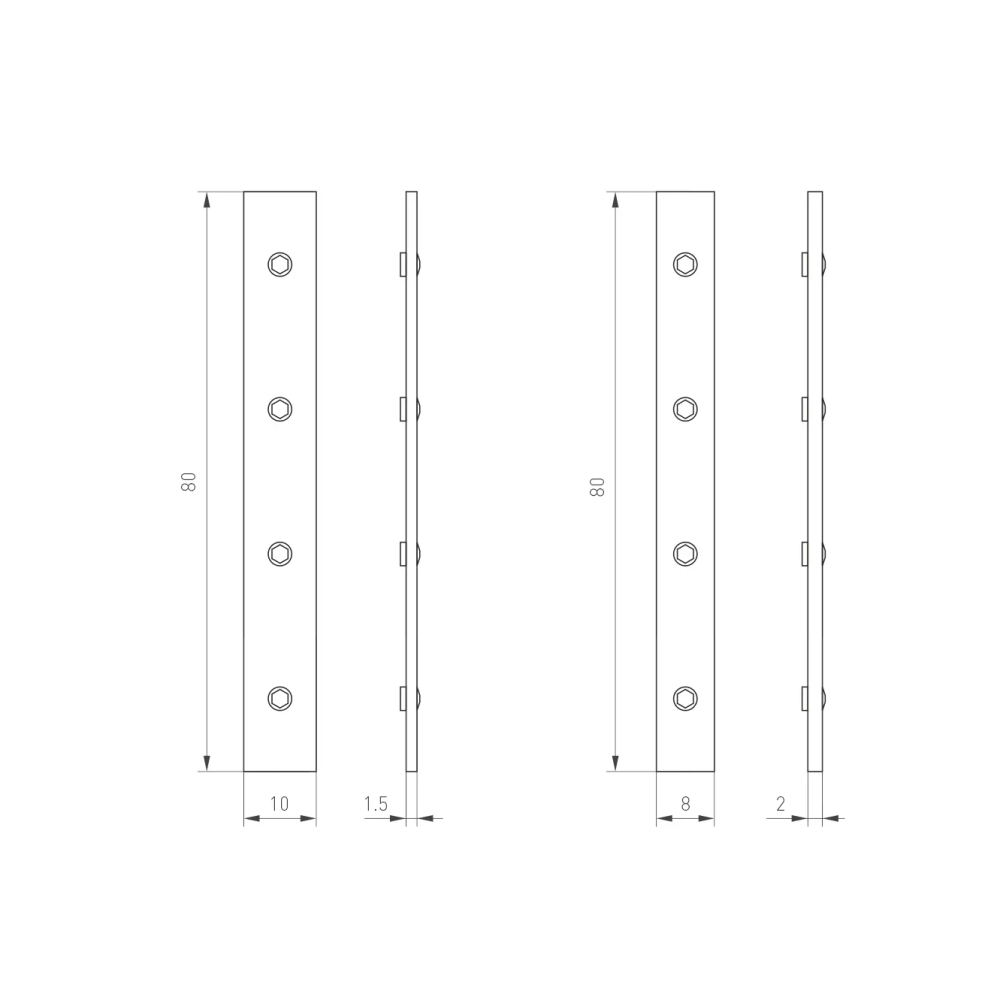 Комплект коннекторов MAG-CON-2540-UP-SIDE (BK) (Arlight, Металл) 034910