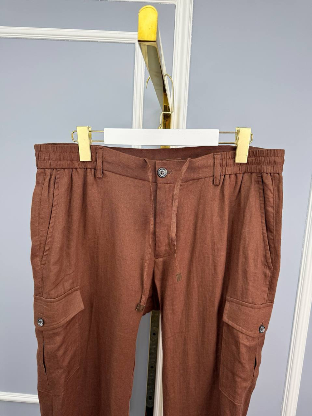 Льняной костюм Brunello Cucinelli