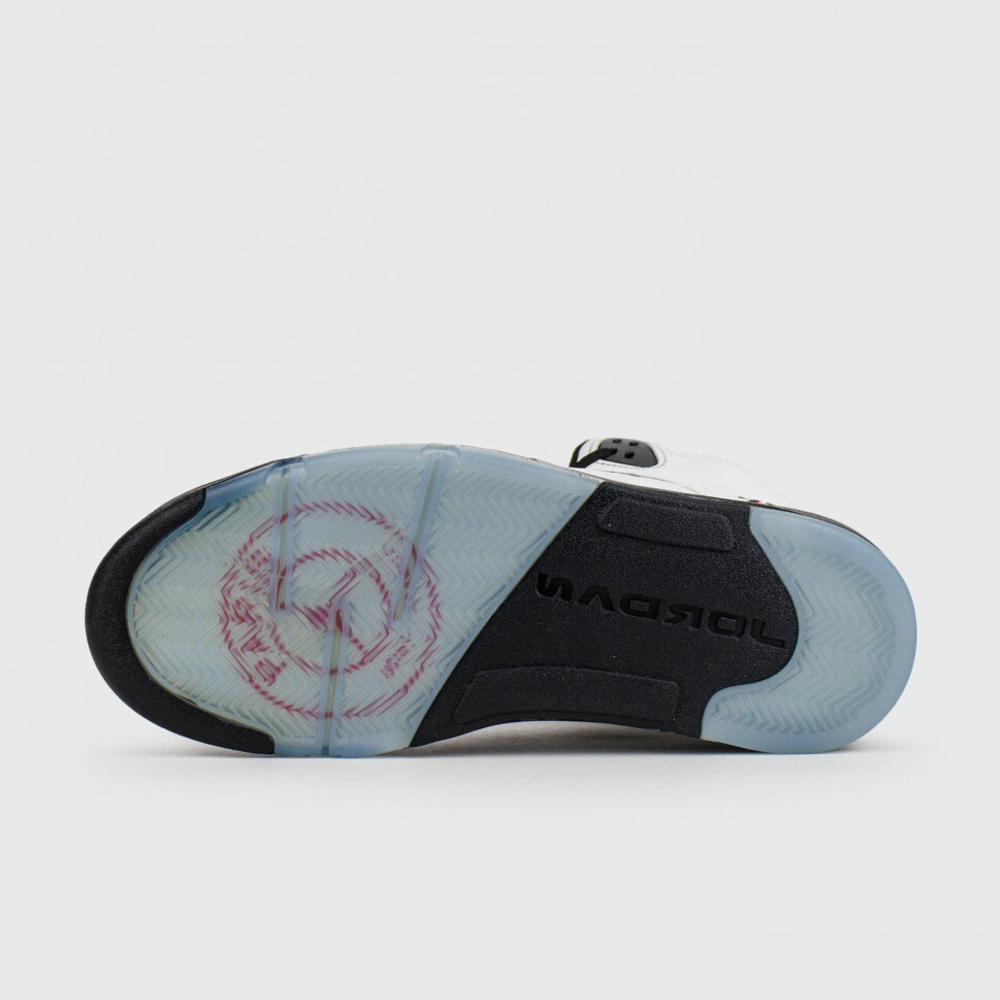 кроссовки Air Jordan 5 x PSG White Black