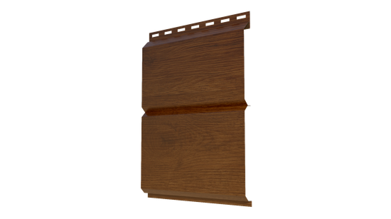 Планка финишная 3м. Эко брус Античный дуб