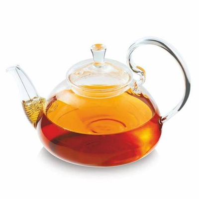 Чайник стекл завар 0,80л жаропроч фильтр Vitax VX-3201