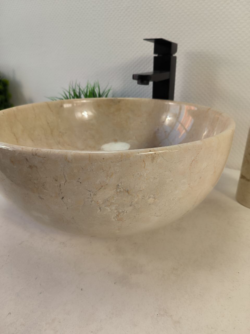 Раковина из мрамора Bowl Cream Smal BM-60348 40*40*17