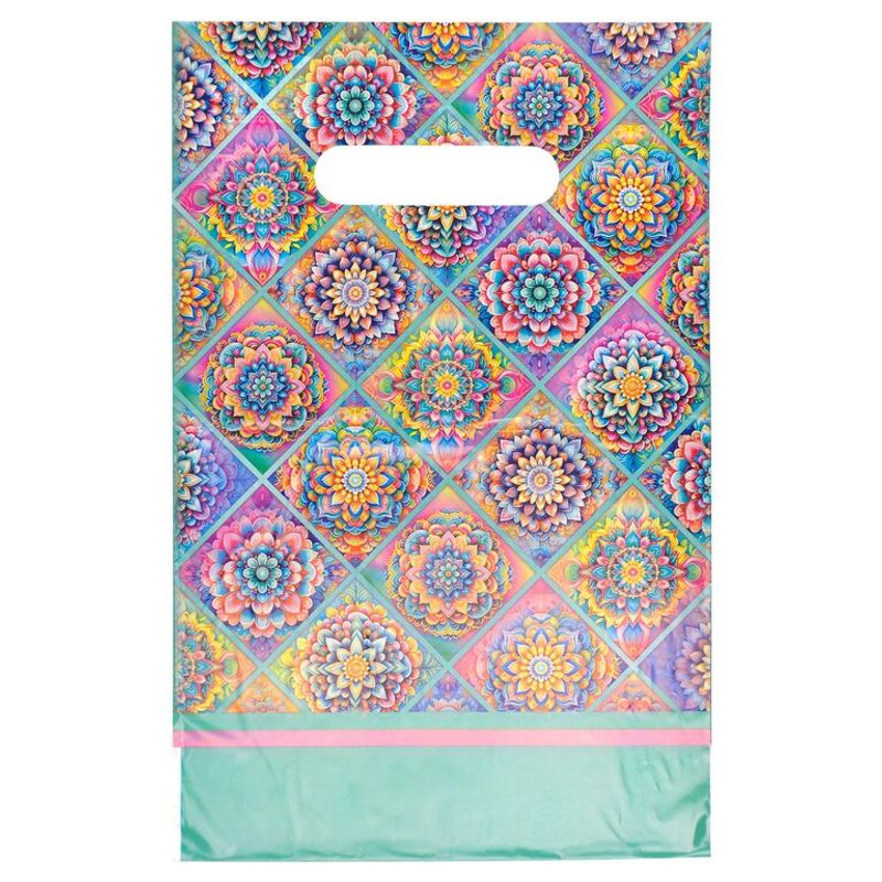 Пакет прорубная ручка Россия 20*30 см 30 мкм ПВД Медитация  10 шт/уп 2 000 шт/кор