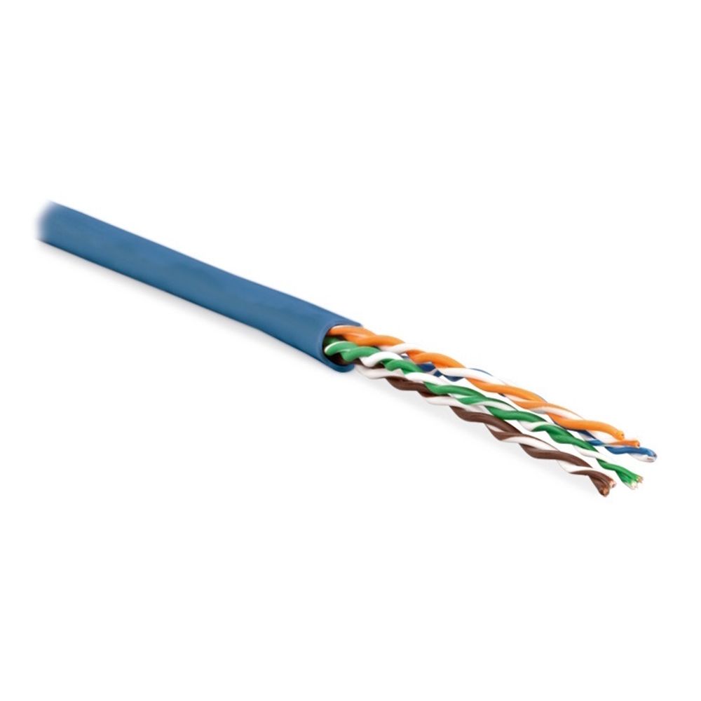 UTP Hyperline, cat.5e, UUTP4-C5E-P24-IN-LSZH-BL-100 (100 м многожильный)