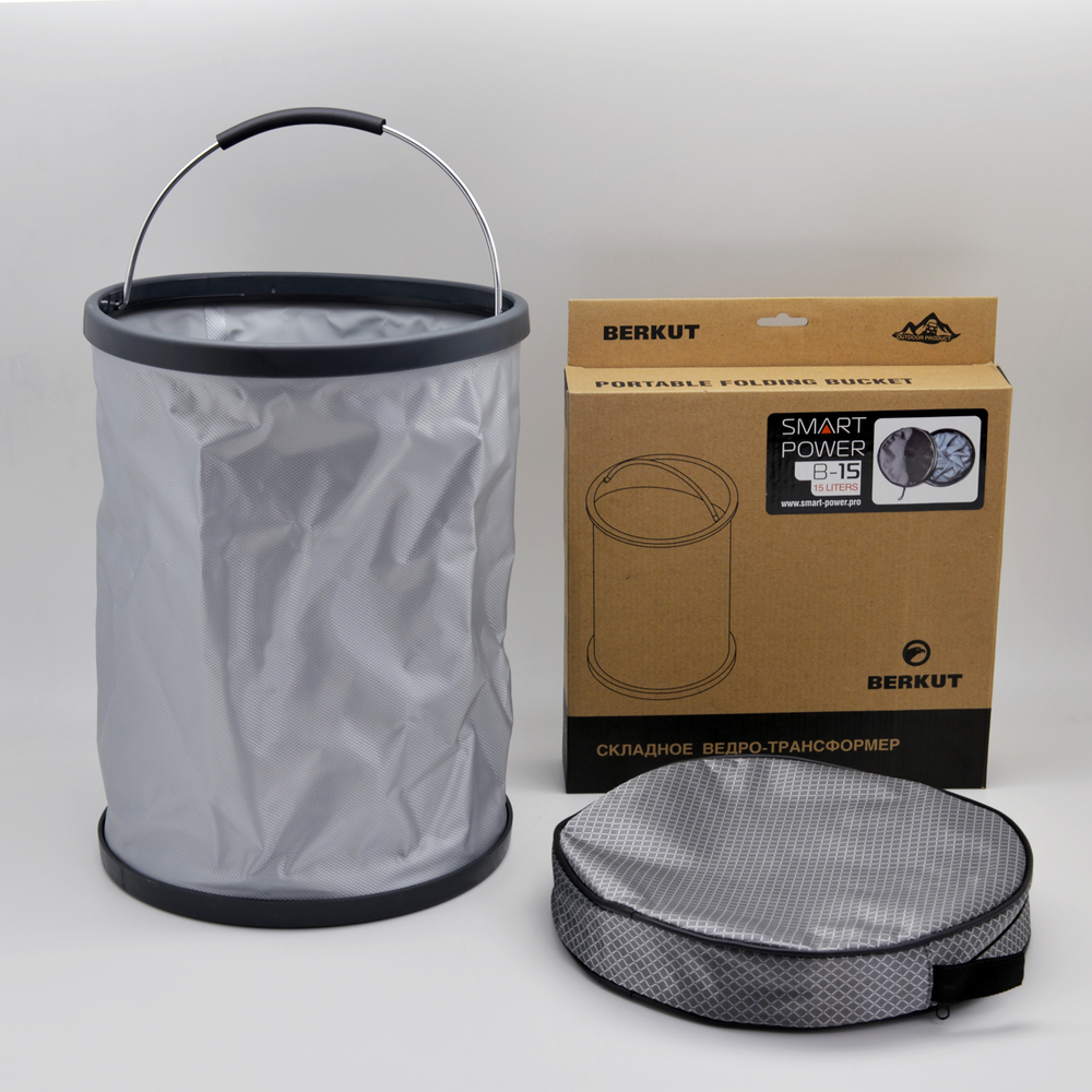 Складное ведро BERKUT B-15 (15 литров)