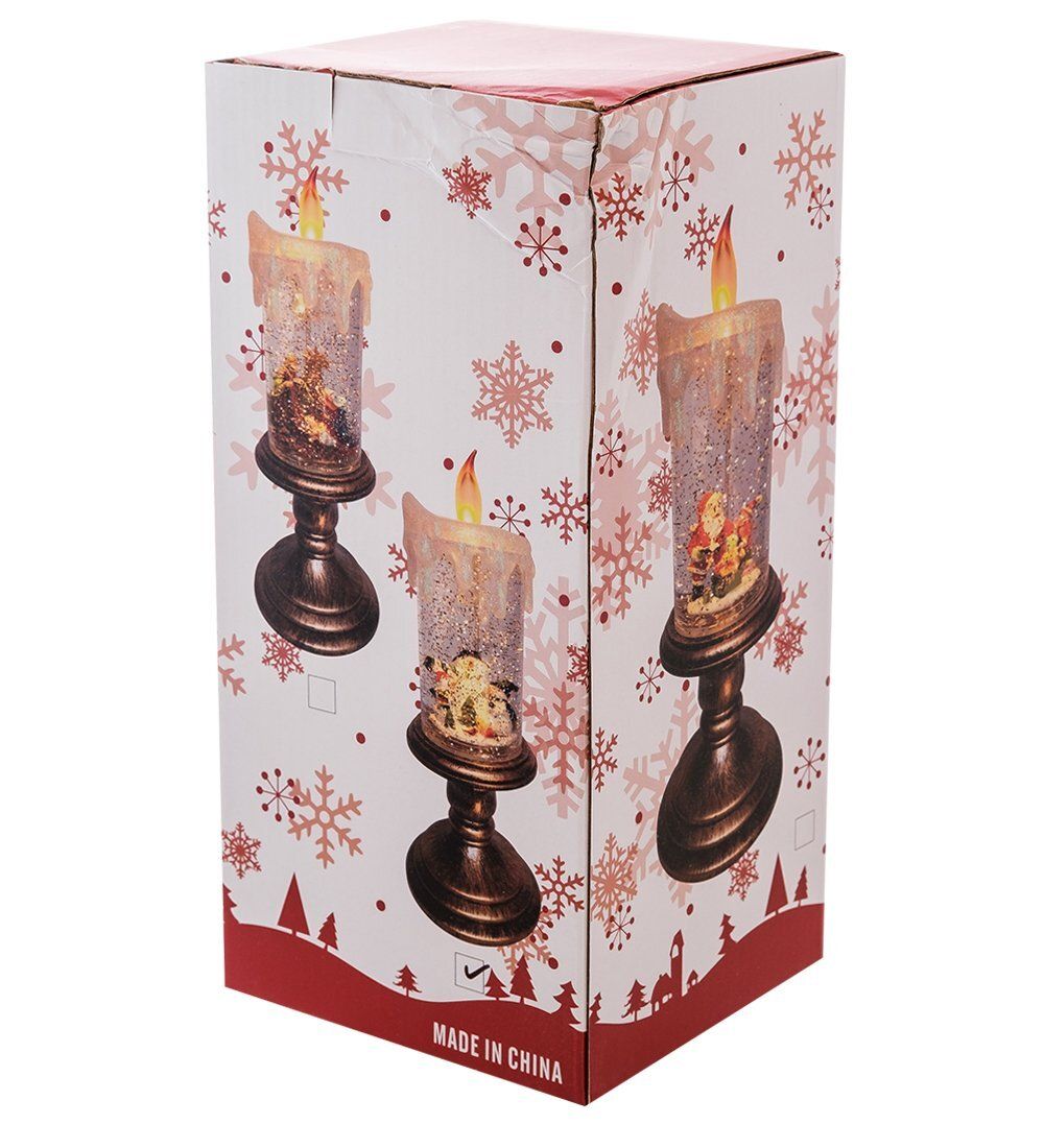 XM-825 Новогодняя свеча с подсветкой