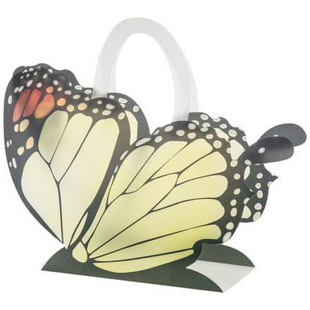 Сумка "Бабочка" 42,5x12xH35,5см (Зеленый-черный)