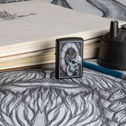 Зажигалка Skull Clock Design ZIPPO 29854