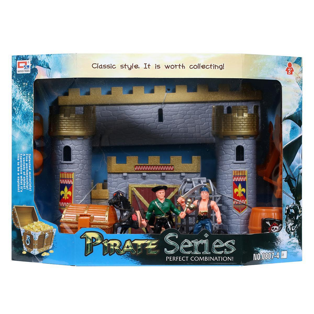 Игровой набор Пираты, коробка 0807-44