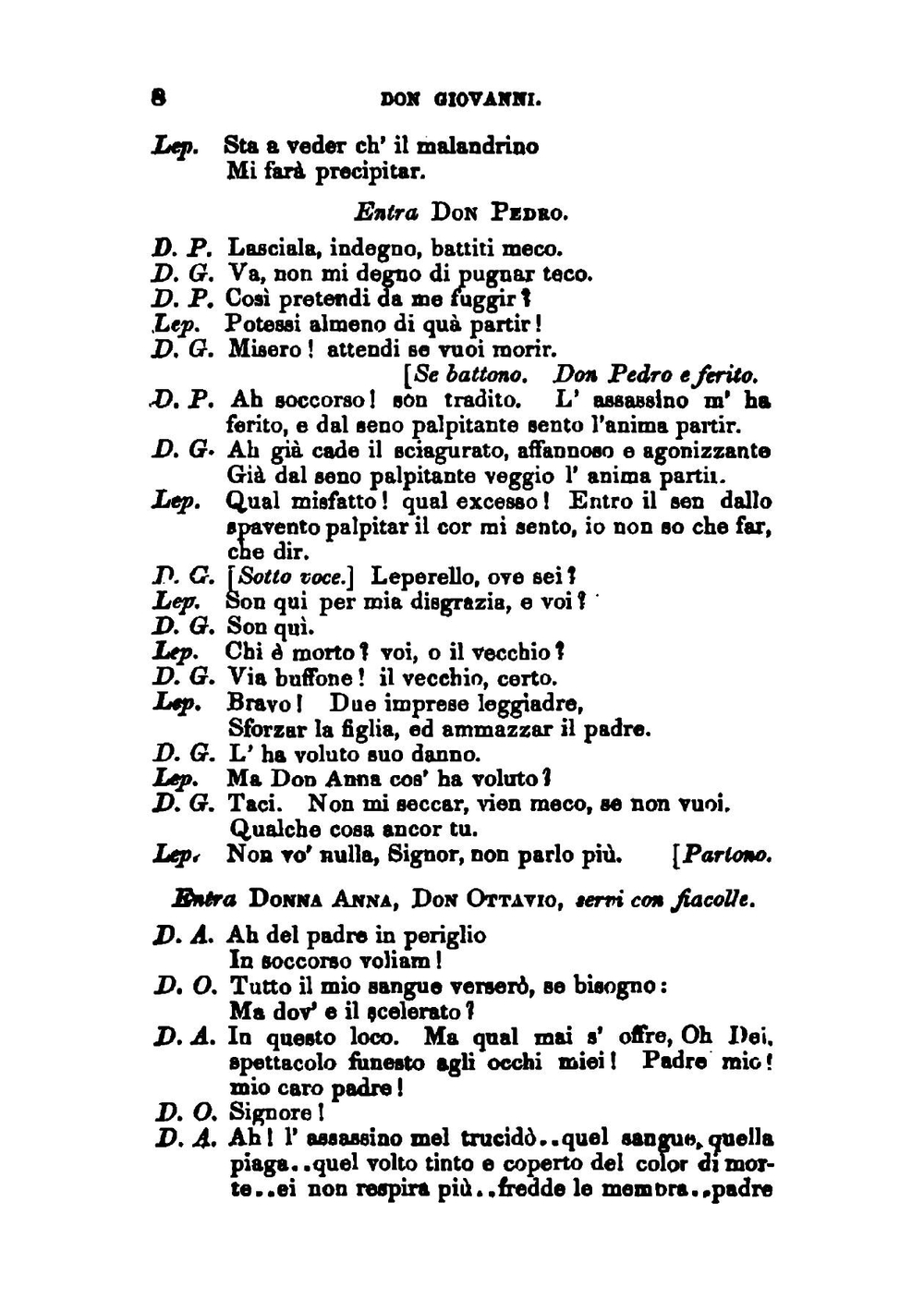 Don Giovanni (Don Juan). A comic opera in two acts | Wolfgang Amadeus Mozart