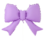 Шар фольгированный Бант 53 см (Сиреневый)