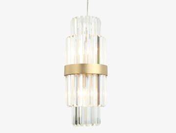 Подвесной светильник 4*Е14 10244/S латунь Kelly Newport