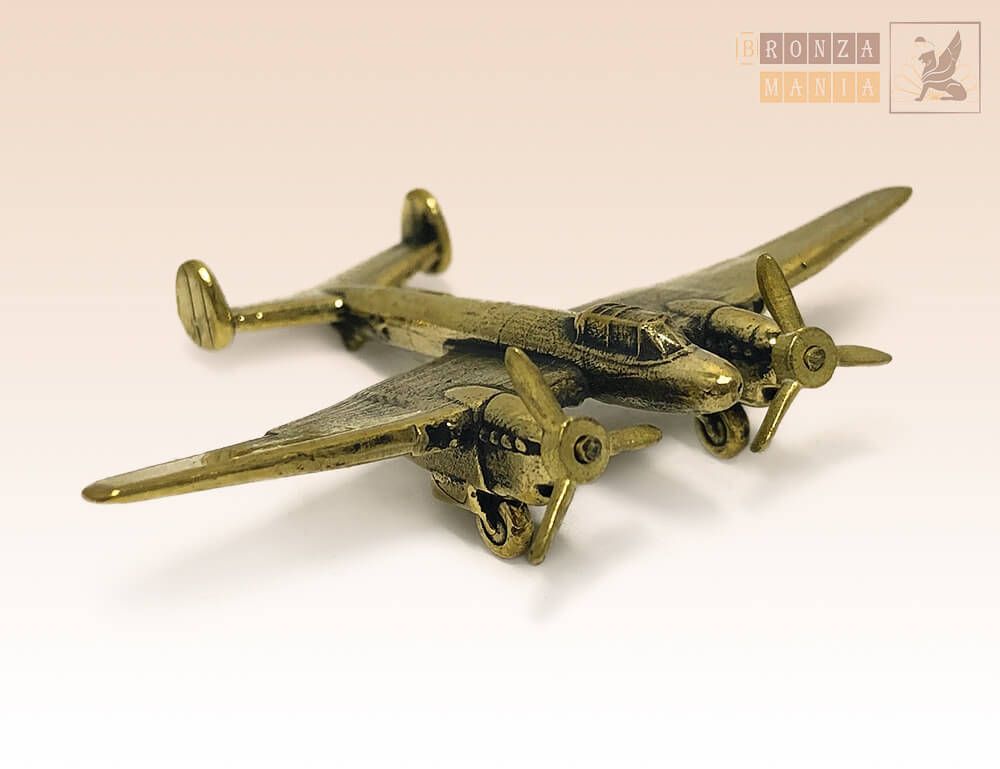 фигурка Самолет Бомбардировщик Пе-2 (Пешка)